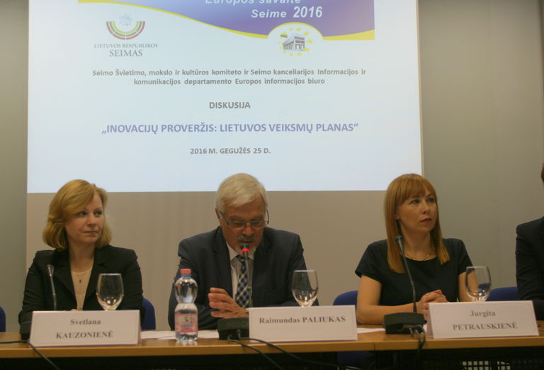 Diskusija „Inovacijų proveržis: Lietuvos veiksmų planas“