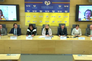 Seimo narės Dalios Asanavičiūtės spaudos konferencija „Įmonių, galinčių kelti grėsmę nacionaliniam saugumui, galimybių dalyvauti viešuosiuose pirkimuose ribojimas“