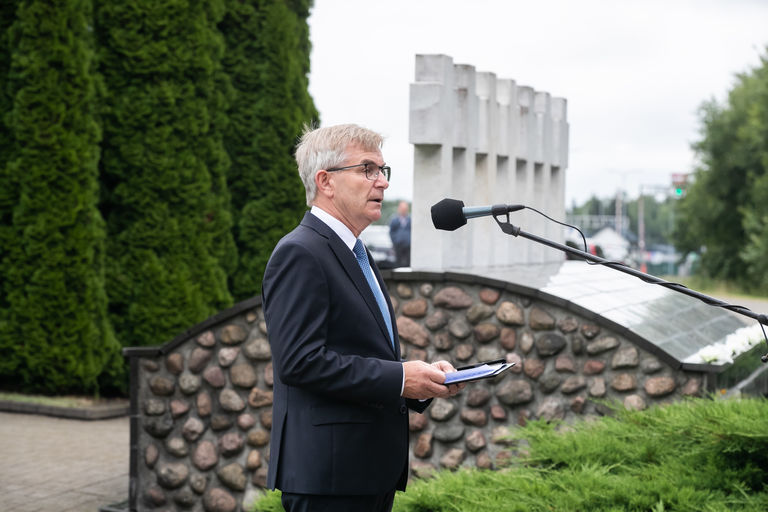 Seimo Pirmininko kalba Medininkų tragedijos 29-ųjų metinių minėjime prie Medininkų memorialo (pranešimas žiniasklaidai, 2020 m. liepos 31 d.)