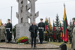 Nuotrauka. Seimo Pirmininkas Viktoras Pranckietis dalyvavo 1949 m. vasario 16 d. Lietuvos Laisvės Kovos Sąjūdžio Tarybos deklaracijos paskelbimo 70-mečio minėjimeSeimo kanceliarijos (aut. Dž. G. Barysaitė) nuotr.