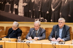 Nuotrauka. Seimo Pirmininkės Viktorijos Čmilytės-Nielsen susitikimas su Lietuvos Nepriklausomybės Akto signatarais