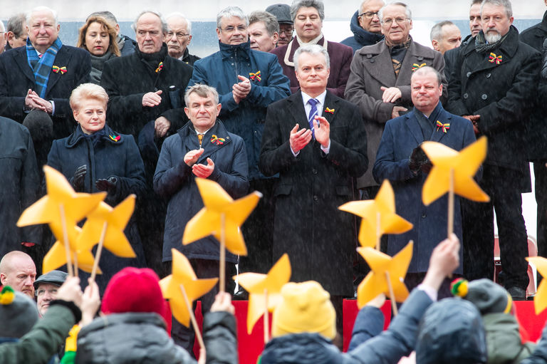Seimo Pirmininko Viktoro Pranckiečio sveikinimas Kovo 11-osios – Nepriklausomybės atkūrimo dienos – proga (2020-03-11)