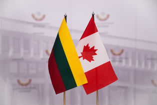 Speaker of the Seimas congratulated the Canadian Parliament on Canada Day