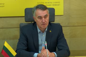 Seimo nario Raimundo Lopatos spaudos konferencija „Ko reikia, kad Ukraina gautų būtiną karinę pagalbą iš ES senbuvių?“